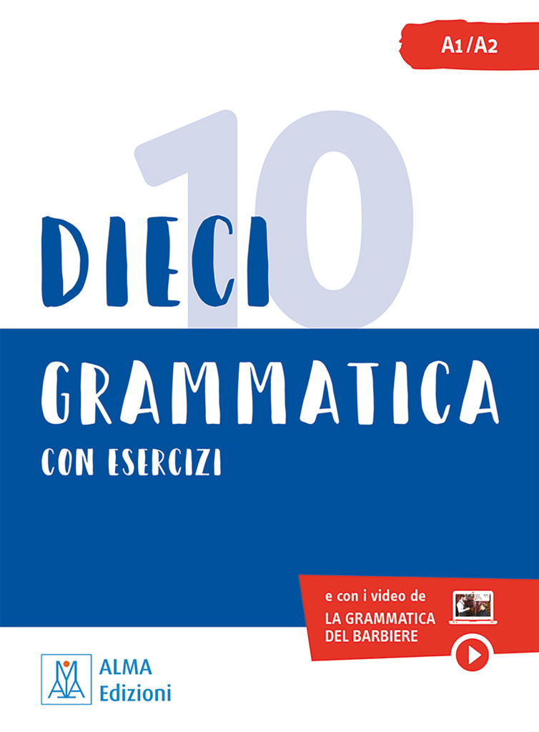 Dieci, Übungsbuch – Dieci lezioni di grammatica con esercizi, ISBN 978-3-19-125476-6
