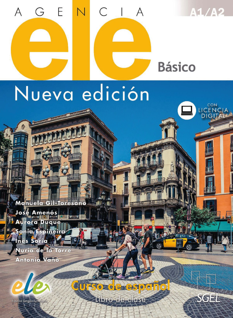 Agencia ELE Básico ‒ Nueva edición, Kursbuch mit Code, ISBN 978-3-19-254505-4
