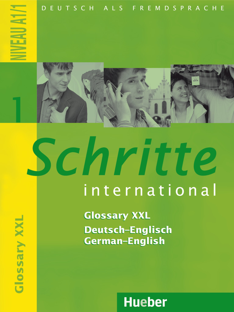 Schritte international 1, Glossary XXL Deutsch-Englisch German-English, ISBN 978-3-19-451851-3