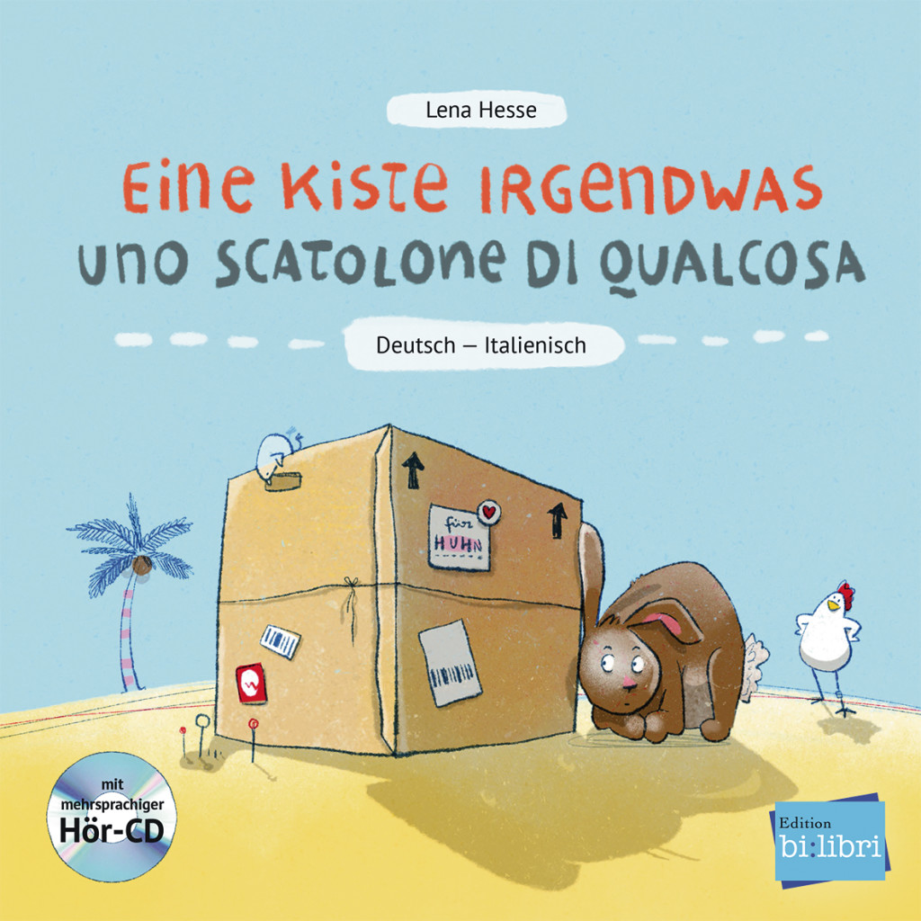 Eine Kiste Irgendwas, Kinderbuch Deutsch-Italienisch mit Audio-CD, ISBN 978-3-19-799599-1