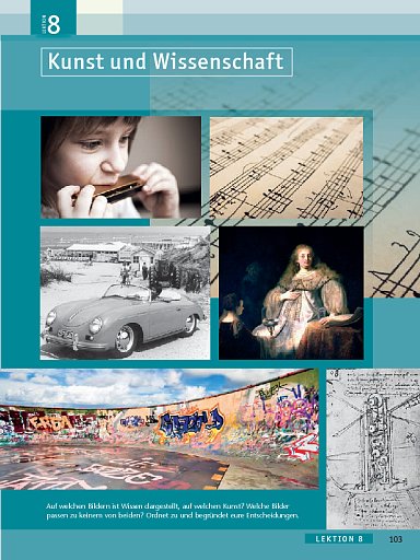 Lektion 8: Kunst und Wissenschaft