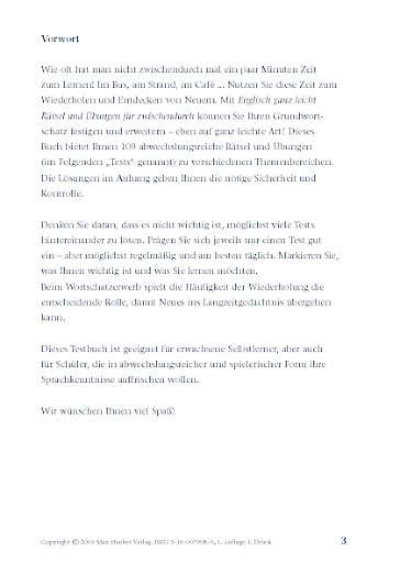 Rätsel und Übungen