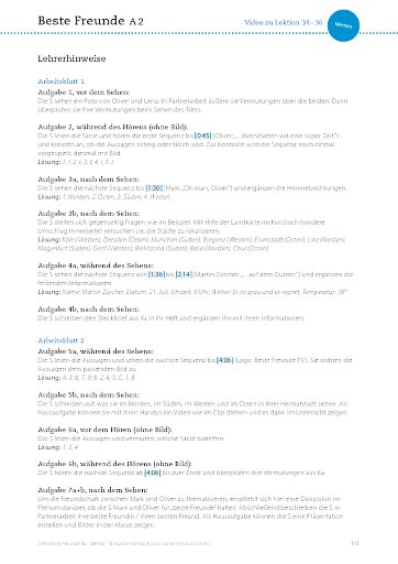 Video: Wetter (zu Lektion 34-36)