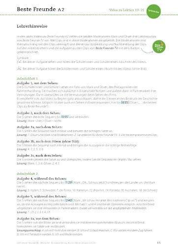 Video: Wünsche (zu Lektion 19-21)