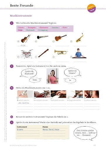 Musikinstrumente