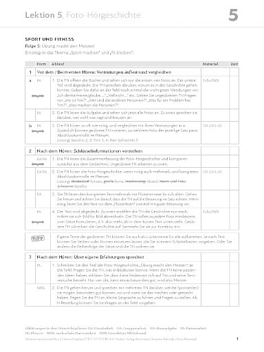 Unterrichtsplan