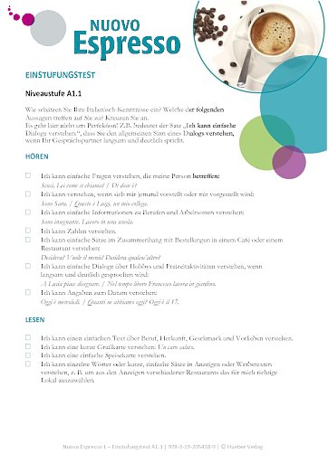 Test zur Selbsteinschätzung