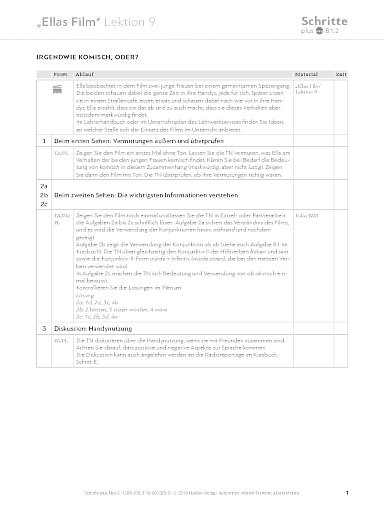 Ellas Film Lektion 9