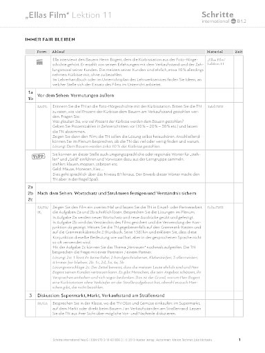 Ellas Film, Lektion 11