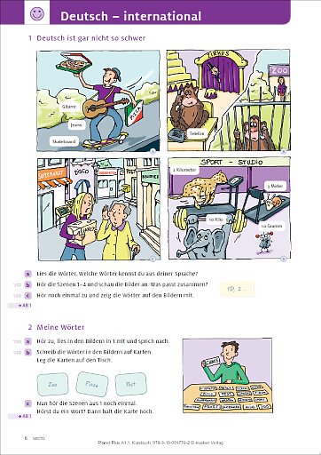 Start-Lektion: Deutsch – international