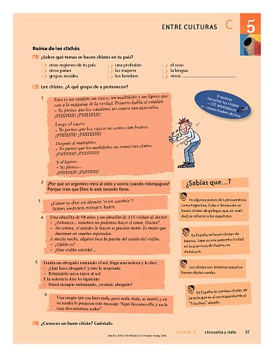 Reírse de los clichés