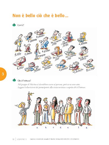 Lektion 3, Lehrbuchteil