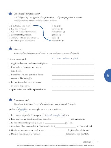 Lektion 2, Arbeitsbuchteil