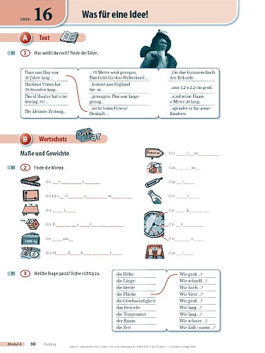 Lektion 16: Was für eine Idee!