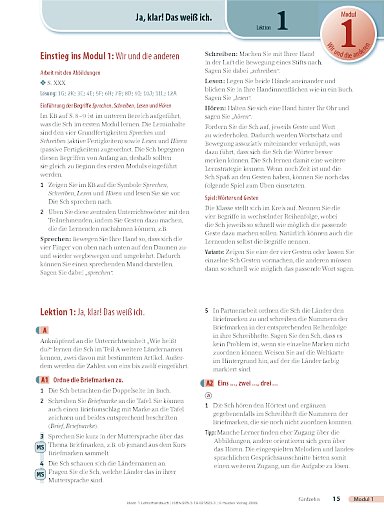 Lektion 1: Ja, klar! Das weiß ich.