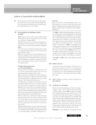 Hinweise zu Lektion 3