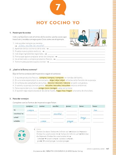 Arbeitsbuchteil: Lektion 7