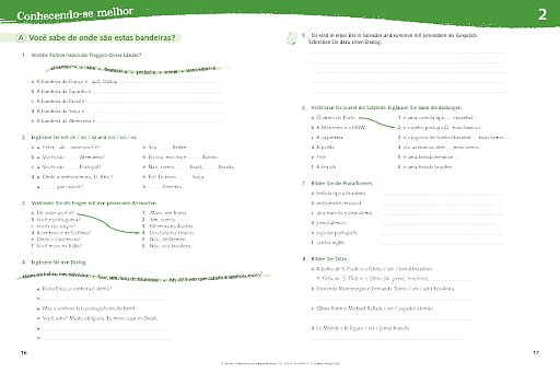 Lektion 2: Conhecendo-se melhor