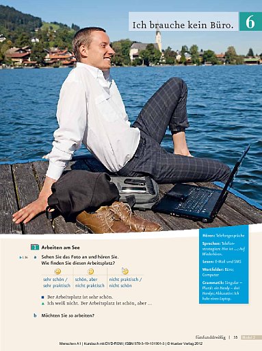 Lektion 6: Ich brauche kein Büro.