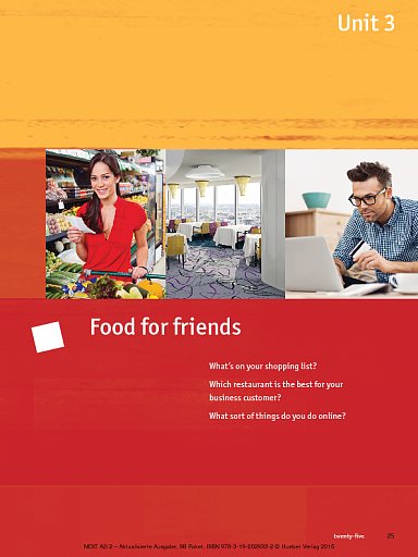 Student's Book Sample Unit 3