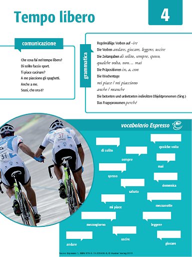 Lektion 4: Tempo libero