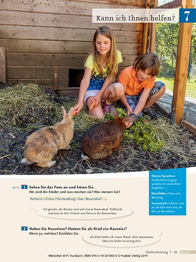 Lektion 7: Kann ich Ihnen helfen?