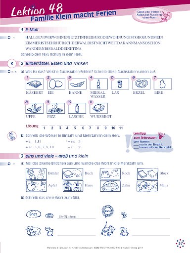 Lektion 48: Familie Klein macht Ferien