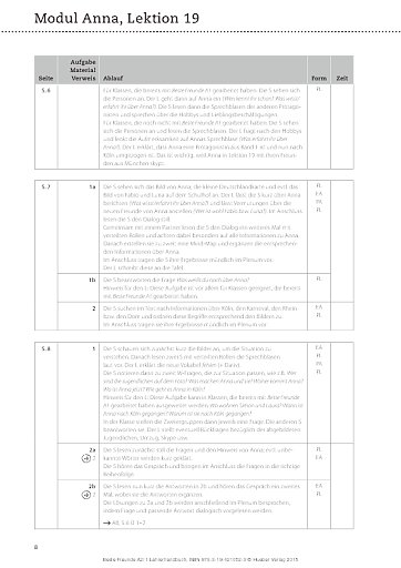 Modul Anna, Lektion 19
