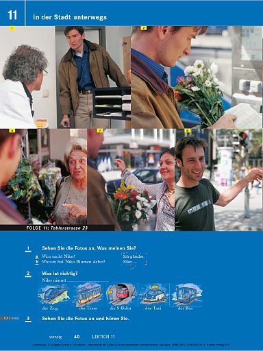 Lektion 11: In der Stadt unterwegs