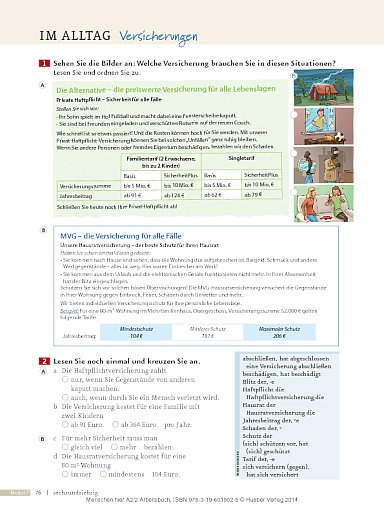 Zusätzliche Modulseiten