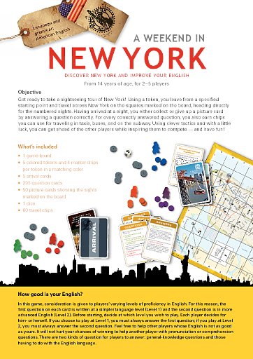 Spielanleitung Englisch