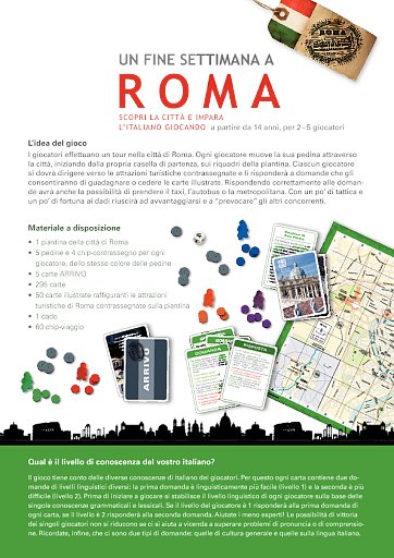 Spielanleitung Italienisch