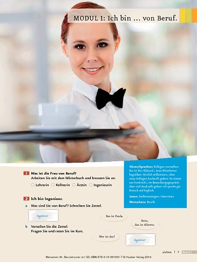 Modul 1: Ich bin ... von Beruf
