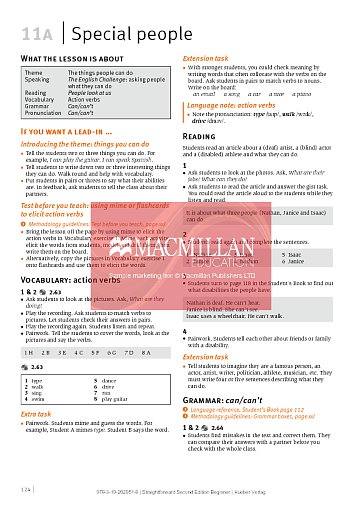 Teacher's Book, Unit 11