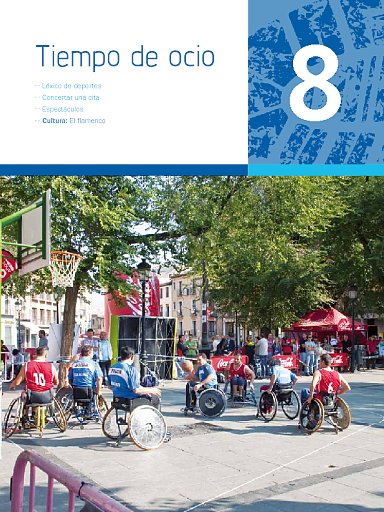 Unidad 8: Tiempo de ocio