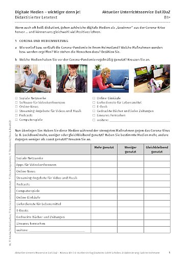 Digitale Medien – wichtiger denn je!
