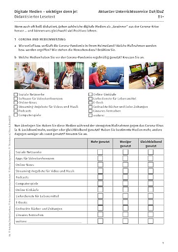 Digitale Medien – wichtiger denn je!