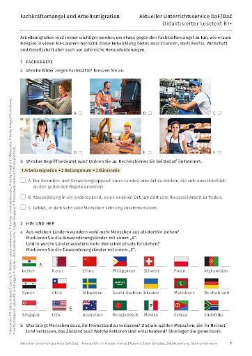 Fachkräftemangel und Arbeitsmigration