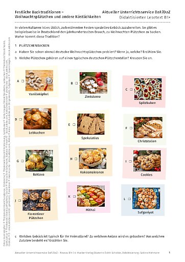 Festliche Backtraditionen: Weihnachtsplätzchen und andere Köstlichkeiten