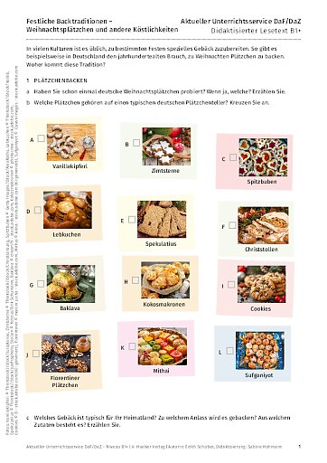 Festliche Backtraditionen: Weihnachtsplätzchen und andere Köstlichkeiten