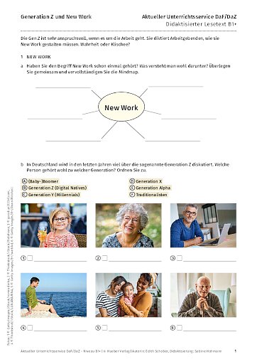 Generation Z und New Work