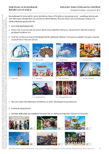 Volksfeste in Deutschland