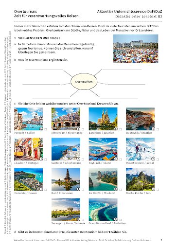 Overtourism: Zeit für verantwortungsvolles Reisen