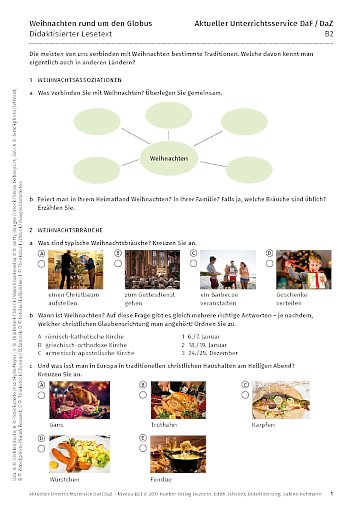 Weihnachten rund um den Globus