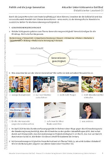 Politik und die junge Generation