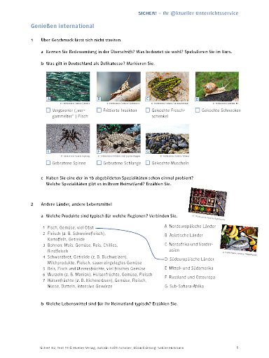 Genießen international