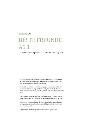 Glossar Deutsch-Spanisch – Alemán-Español