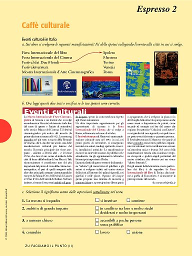 Eventi culturali in Italia