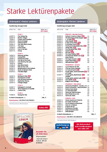 Hueber Lektüren: 45% Rabatt und volles RR!