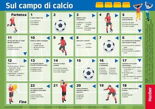 Brettspiel: Sul campo di calcio